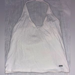 HOLLISTER WHITE HALTER TANK